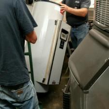 Replaced commercial hot water heater for a church 1